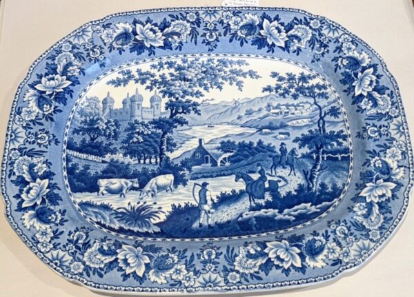 Blue and White Platter blue and white Miscellaneous 3