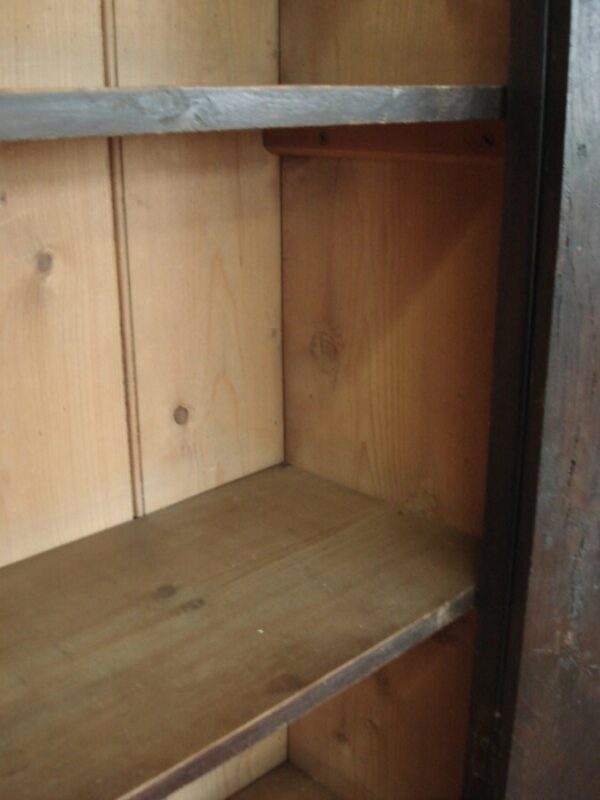 Small 19th Century Four Door Oak and Pine Cupboard Antique Cupboards 6