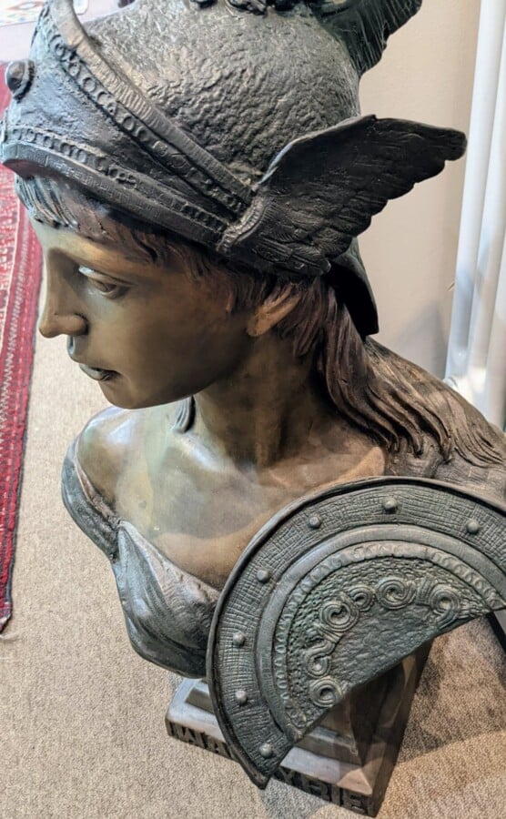 Valkyrie Warrior bronze Antique Sculptures 5