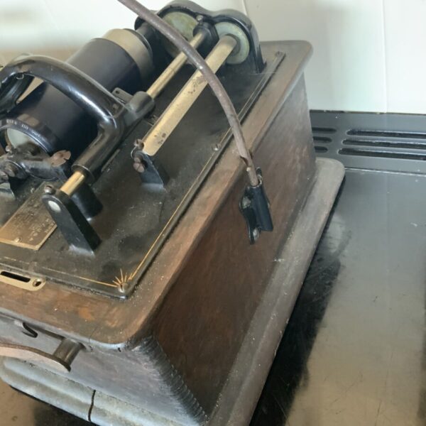 Phonograph Standard Edison with Crane & Witches Horn - Image 5