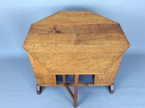 Heals Arts and Crafts Cotswold School Dining Table - Image 7