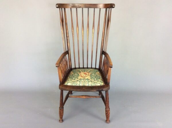 Arts and Crafts Windsor Armchair armchair Antique Chairs 4