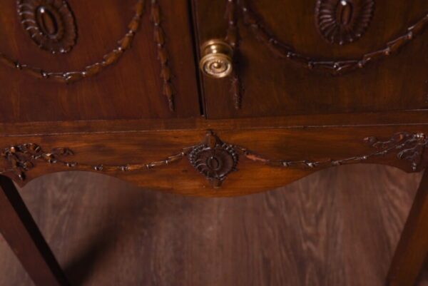 Adams Style Mahogany Bedside Cabinet SAI1510 Antique Cabinets 4