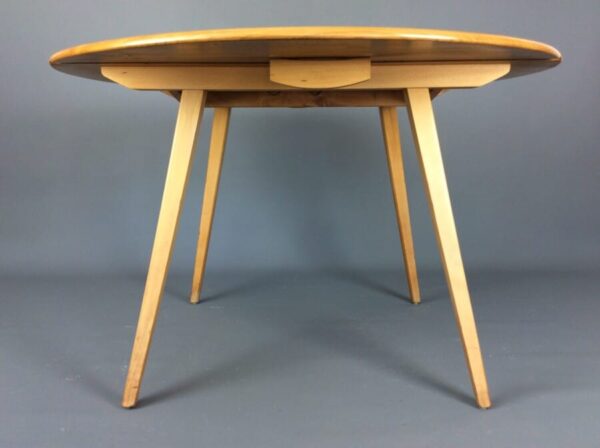Mid Century Ercol Dining Table And Four Chairs - Image 9