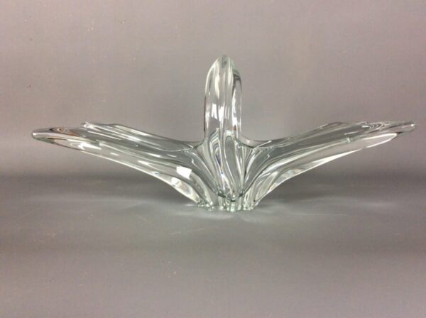 Mid Century Glass Bowl by Art Vannes, France Art Vannes Antique Glassware 6