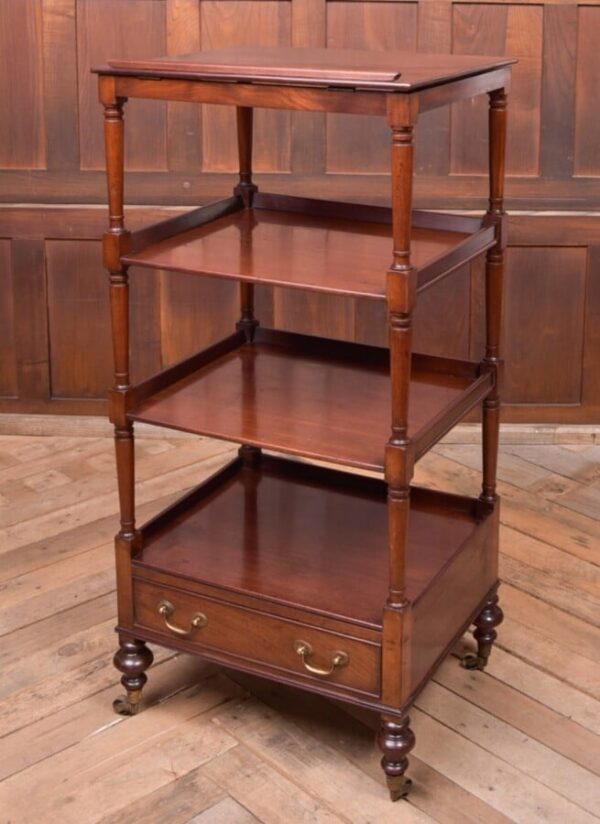 Victorian Mahogany 4 Tier Whatnot SAI2033