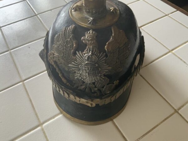Imperial German Officers Helmet Antique Collectibles 14
