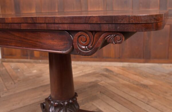 Victorian Rosewood Fold Over Card Table SAI2225 - Image 3
