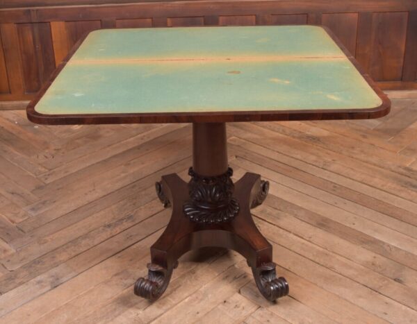 Victorian Rosewood Fold Over Card Table SAI2225 - Image 15