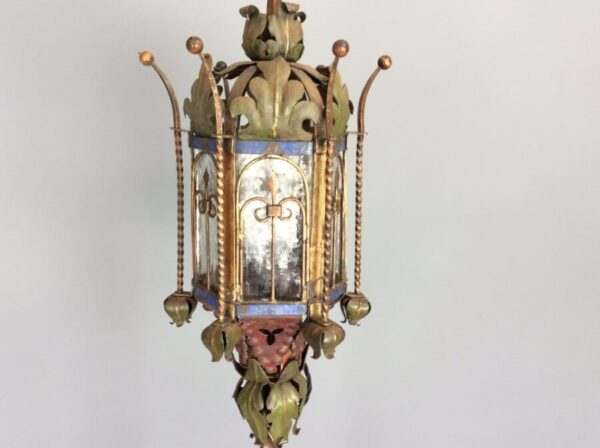 19th Century Gothic Revival Floor Lantern - Image 9