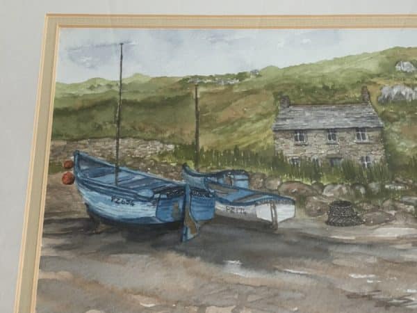 Barbara Morgan “ Penberth, Cornwall “ Watercolour - Image 4