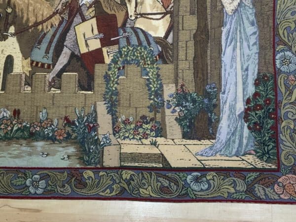 Winchester Cathedral Tapestry “ Arthurian Legend - Image 9