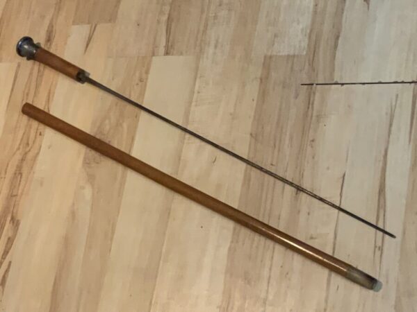 Gentleman’s walking stick/Swagger stick sword stick