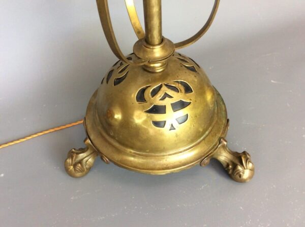 Arts and Crafts Brass Floor Lamp - Image 2