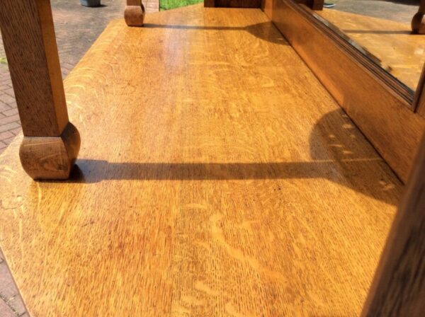 Arts and Crafts Oak Sideboard - Image 7