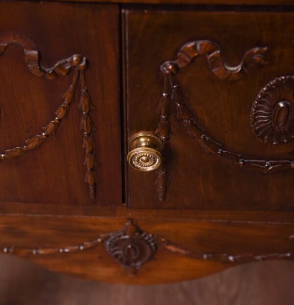 Adams Style Mahogany Bedside Cabinet SAI1510 Antique Cabinets 10