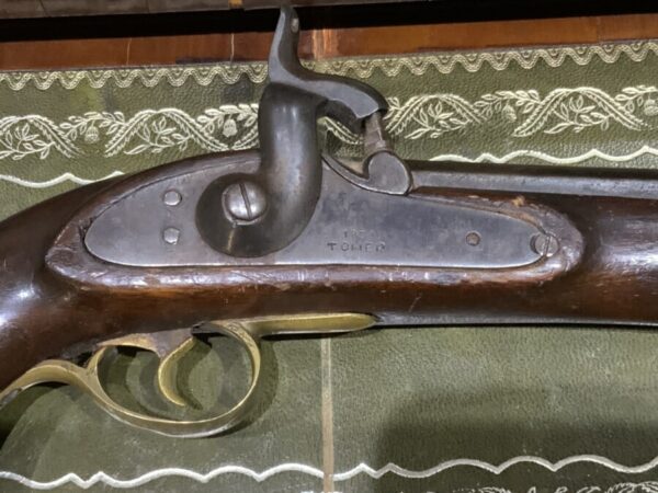 Percussion pistol 1858 Tower London Antique Guns 4