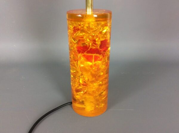 Mid Century Shatterline Table Lamp 1960's - Image 4