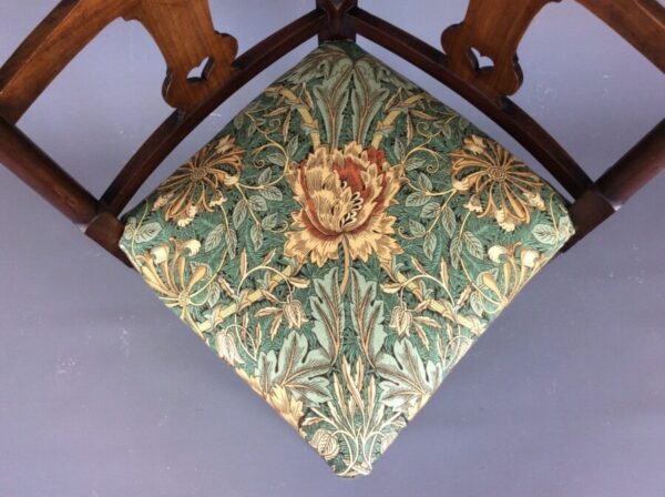 Arts and Crafts Mahogany Corner Chair - Image 3