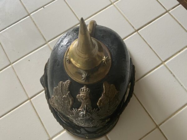 Imperial German Officers Helmet Antique Collectibles 6