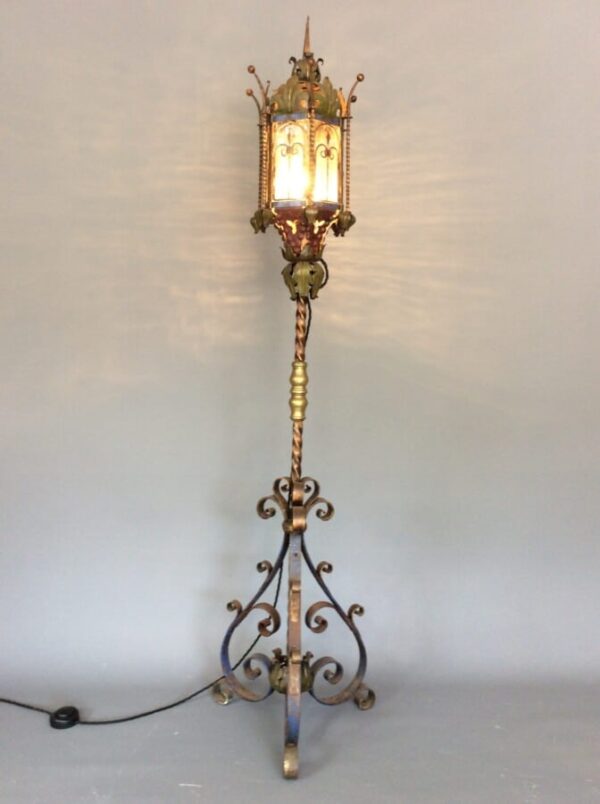 19th Century Gothic Revival Floor Lantern