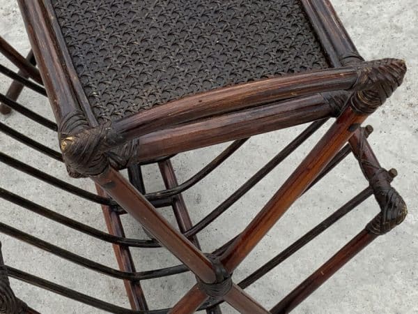 Canterbury Japanese influence Bamboo and rattan early 20th century - Image 10