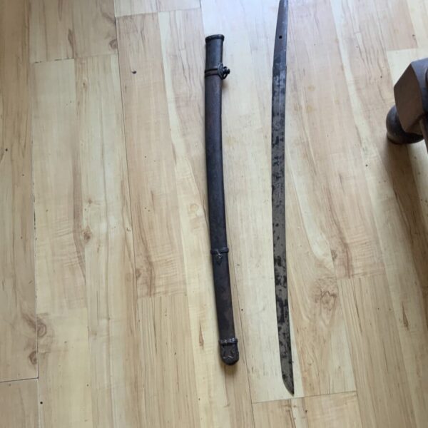 Katana Blade & Saya tang signed 18th Century Antique Swords 5
