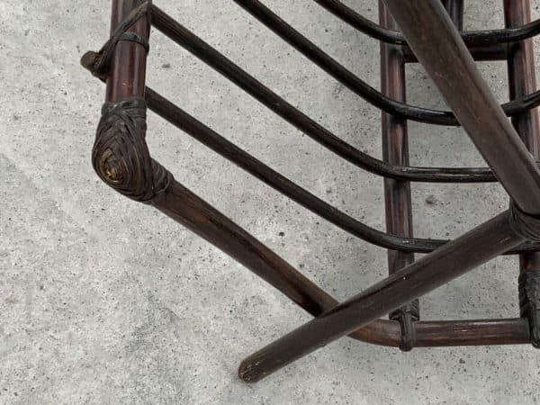 Canterbury Japanese influence Bamboo and rattan early 20th century - Image 4