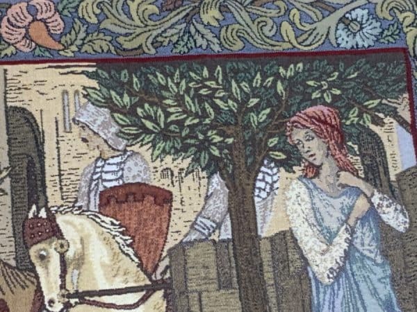 Winchester Cathedral Tapestry “ Arthurian Legend - Image 14