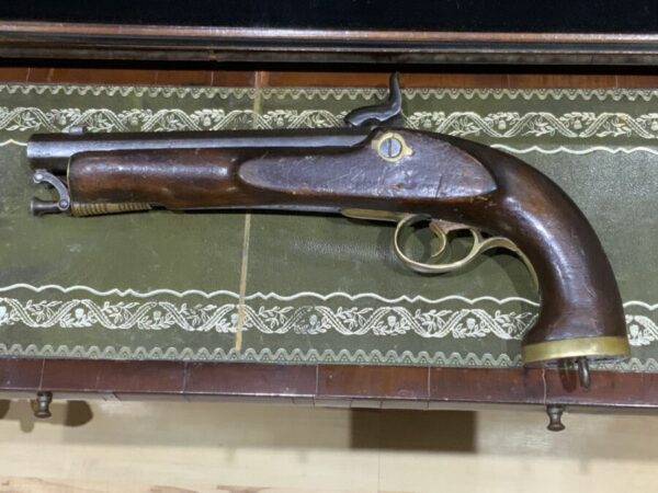Percussion pistol 1858 Tower London Antique Guns 11
