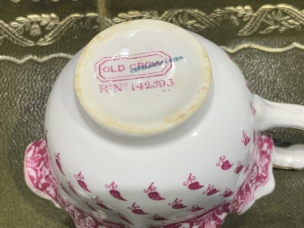 Copeland Spode Strawberry’s & Cream rare Old Crow Pattern - Image 8