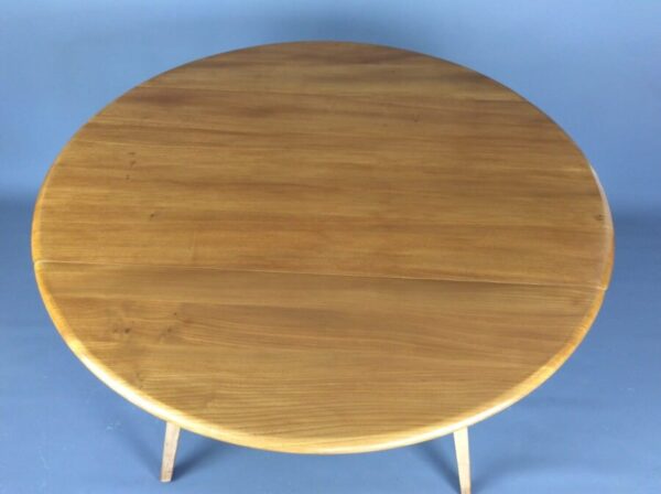 Mid Century Ercol Dining Table And Four Chairs - Image 8
