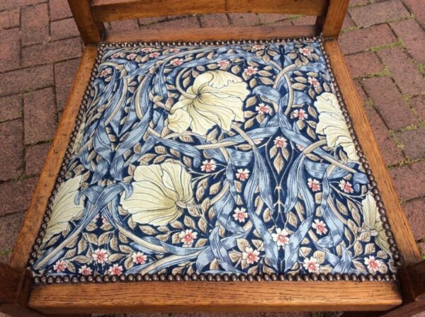 Set of Eight Arts and Crafts Dining Chairs - Image 3