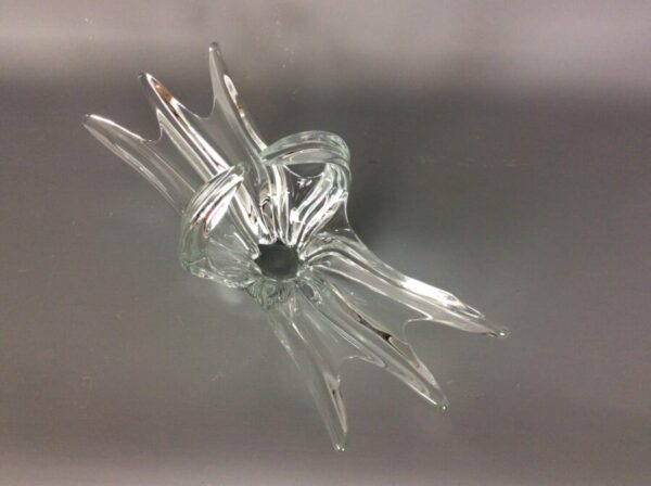 Mid Century Glass Bowl by Art Vannes, France - Image 3