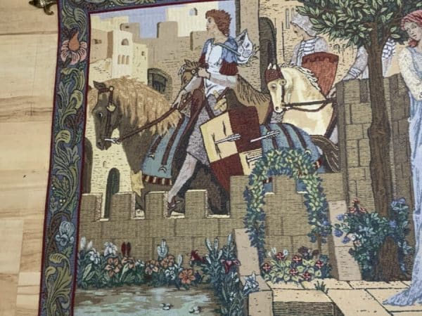 Winchester Cathedral Tapestry “ Arthurian Legend - Image 6