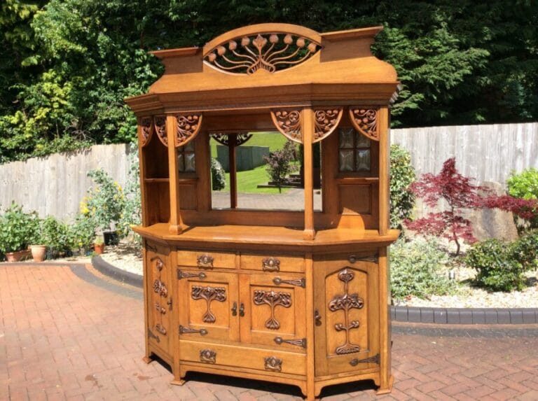 Arts and Crafts Oak Sideboard