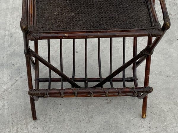 Canterbury Japanese influence Bamboo and rattan early 20th century - Image 8