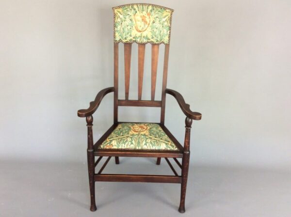 Arts and Crafts Armchair armchair Antique Chairs 4