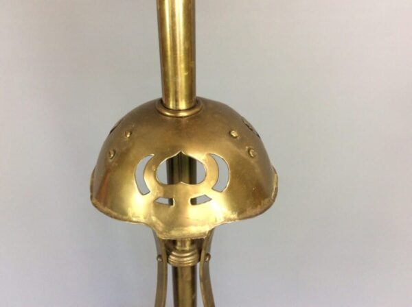 Arts and Crafts Brass Floor Lamp - Image 3