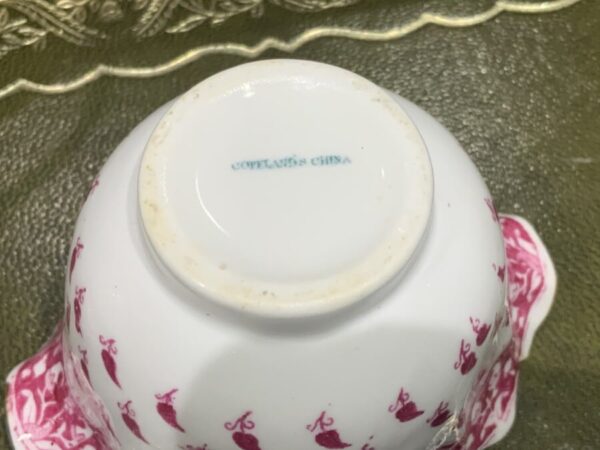 Copeland Spode Strawberry’s & Cream rare Old Crow Pattern - Image 11