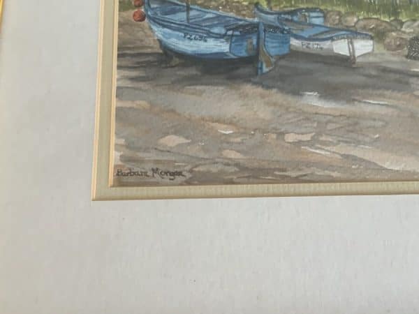 Barbara Morgan “ Penberth, Cornwall “ Watercolour - Image 2