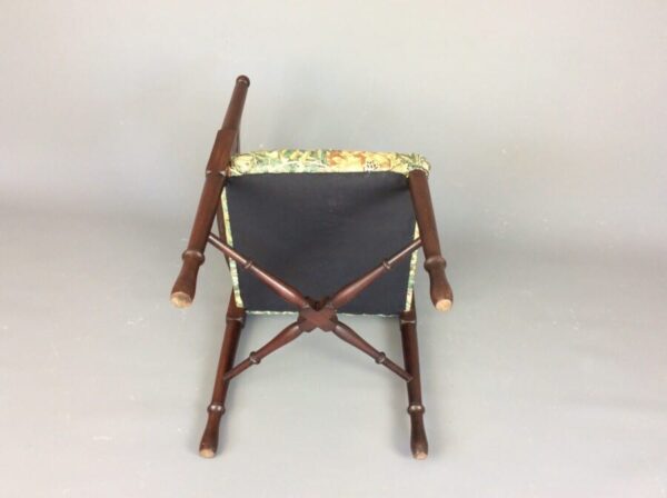 Arts and Crafts Mahogany Corner Chair - Image 6