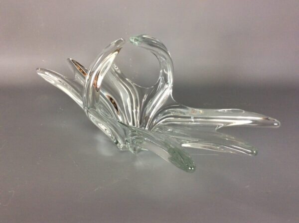 Mid Century Glass Bowl by Art Vannes, France - Image 2