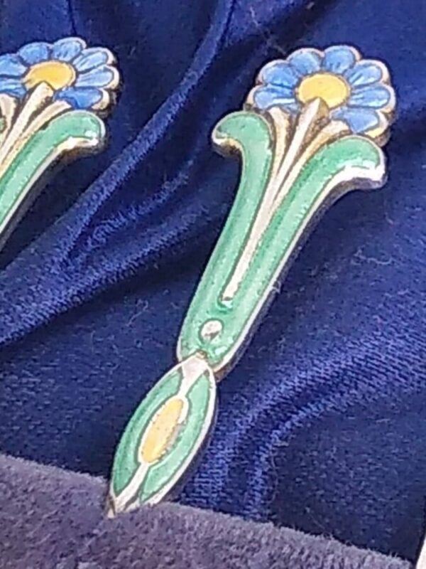 Boxed Set of Enamel Spoons - Image 2