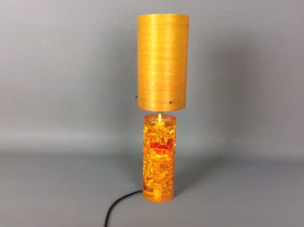 Mid Century Shatterline Table Lamp 1960's - Image 2