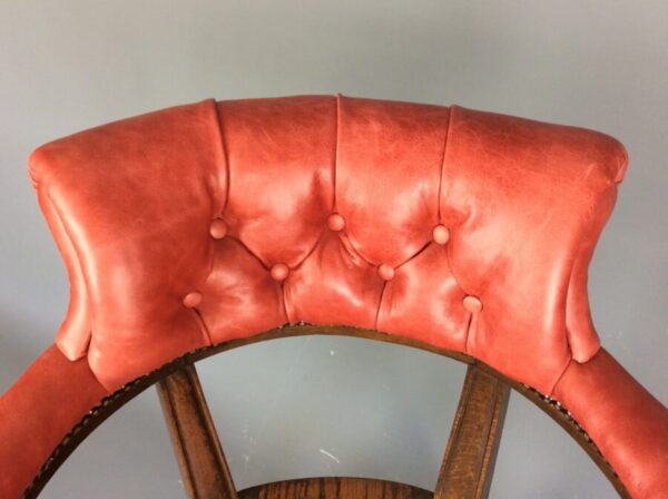 Late Victorian Desk Chair - Image 3