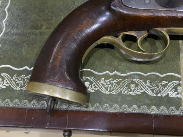 Percussion pistol 1858 Tower London Antique Guns 5