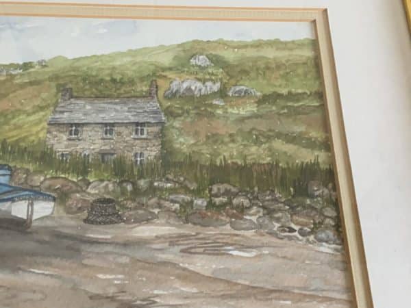 Barbara Morgan “ Penberth, Cornwall “ Watercolour - Image 6