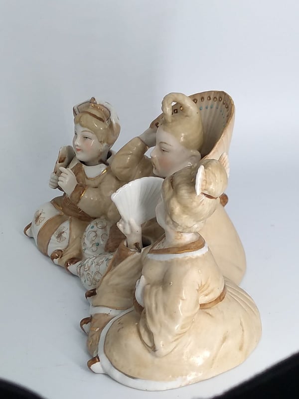 Chinese Figures Nodding Heads german figurine Antique Ceramics 9