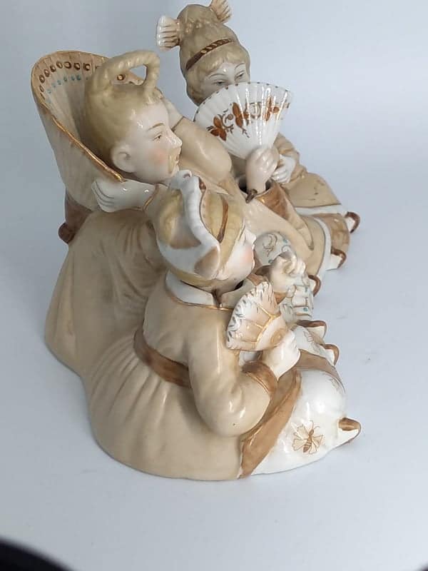 Chinese Figures Nodding Heads german figurine Antique Ceramics 7